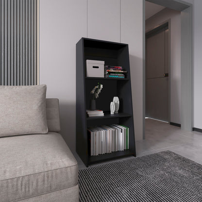 Bookcase 47' H, 3 shelves, Black