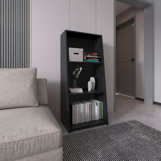 Bookcase 47' H, 3 shelves, Black